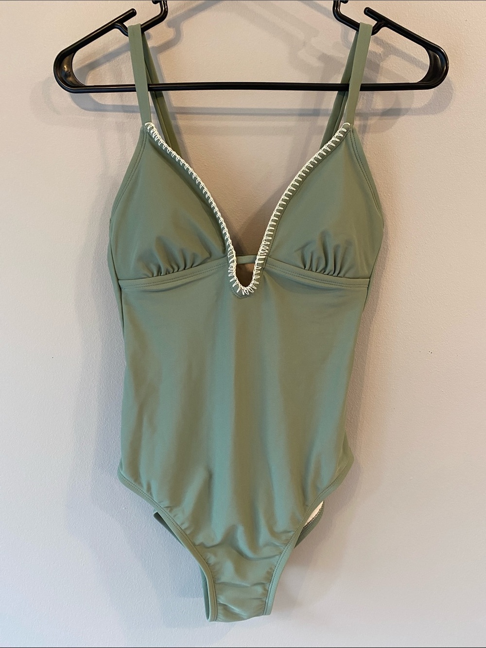 Kona Sol Sage Green One-Piece Swimwear with White Tag